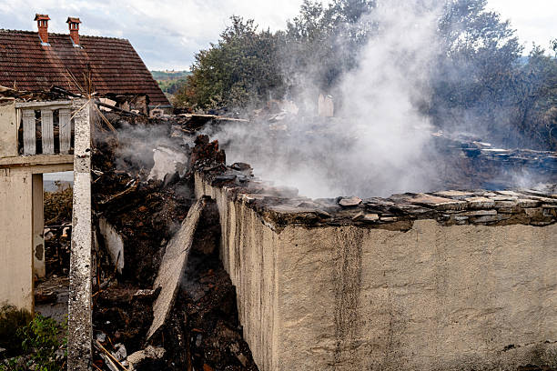 Professional Fire Damage Removal technician working in Bryn Athyn, PA